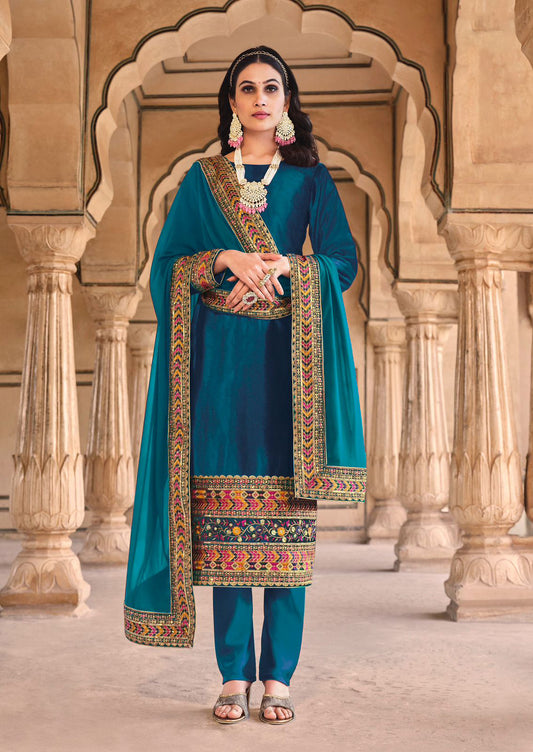BEAUTIFUL VELEVT TOP WITH DUPATTA AND BOTTOM