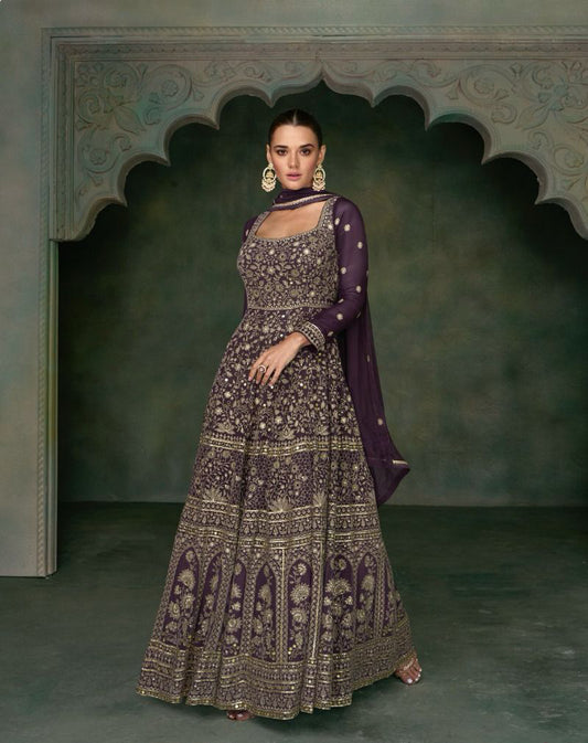 AMAZING REAL GEORGETTE FABRIC WITH DUPATTA